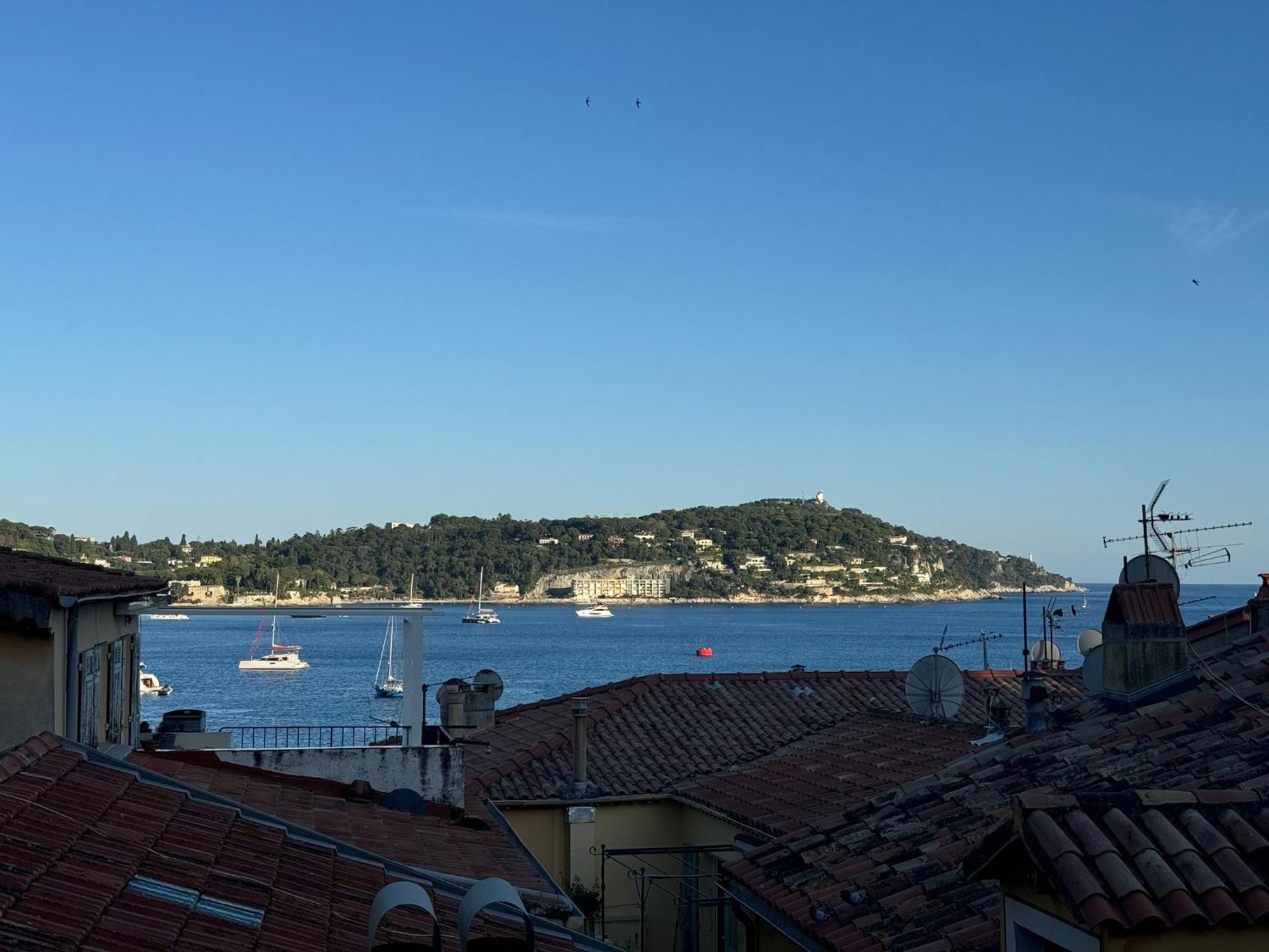 The Seaside Serenity - Calm & Charming Bay View Flat - Heart Of Villefranche Exterior photo