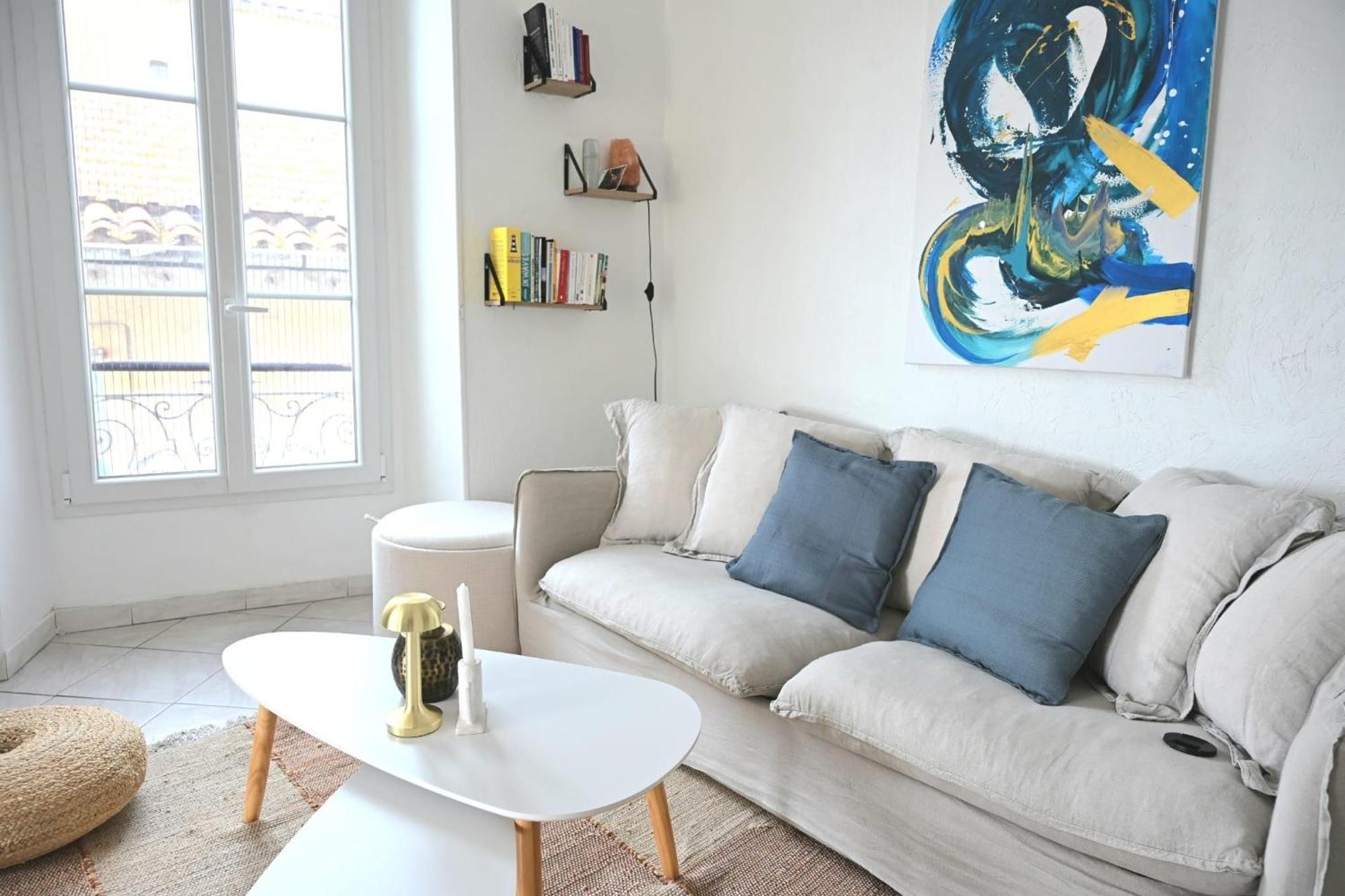 The Seaside Serenity - Calm & Charming Bay View Flat - Heart Of Villefranche Exterior photo